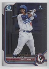 2022 Bowman Chrome Prospects Jorbit Vivas #BCP-24 uk2