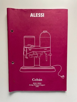Alessi RS03 / RS04 Coban Gebrauchsanweisung Bedienungsanleitung