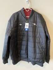 Adidas Arsenal FC Terrace Icons Reversible Puffer Bomber Jacket JM9404 150 - XL