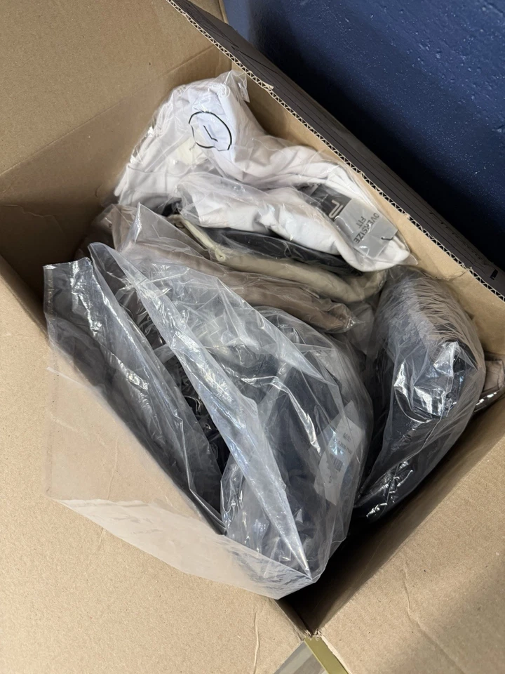 Public Supply NYC Oversize Shirt Black, White, Khaki & Griege Wholesale Lot 38 - Image 3 of 4