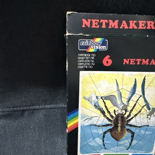 ATARI 2600 - NETMAKER * FREE POST * No Manual. Cartridge And Box Only NOT Tested - Bild 4 von 15