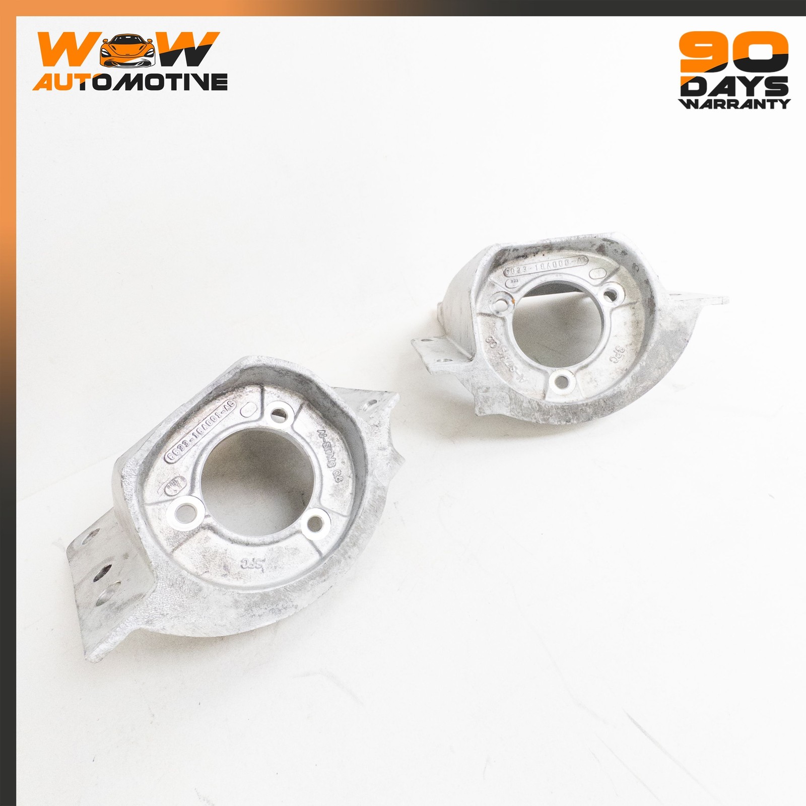 06-24 ASTON MARTIN V8 VANTAGE DB9 REAR LEFT RIGHT SHOCK STRUT MOUNT BRACKET OEM