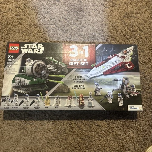 LEGO 66787 Star Wars Walmart Exclusive 3 In 1 Galactic Gift Set Jedi Masters New