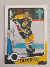 00 01 UPPER DECK NHL LEGENDS PHIL ESPOSITO #7 BRUINS