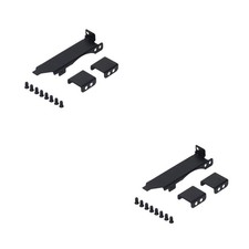 Reusable Stainless Steel Pci Slot Fan Bracket Cooling Rack for Computers