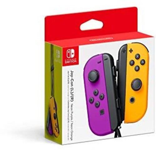 Nintendo Switch Joy-Con Controller Set (Neon Purple & Neon Orange)