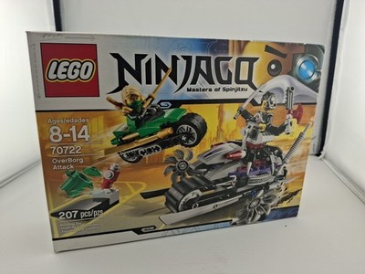 Lego Ninjago OverBorg Attack 70722 Cyrus Borg LLoyd Cyber Spider