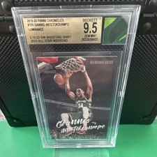 Panini Chronicles Giannis Antetokounmpo Luminance #155 Beckett 9.5 All Star 