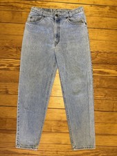 Vintage Levi's 550 Student Jeans Orange Tab 30x30 Made in USA 90s Light Wash