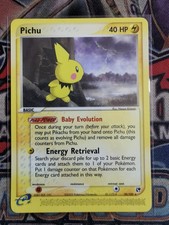 Pichu 20/100 Non Holo Rare EX Sandstorm Near Mint Pokemon