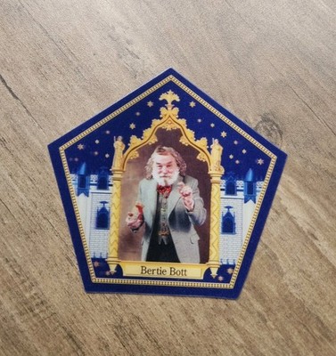 Schokofroschkarte Harry Potter Bertie Bott