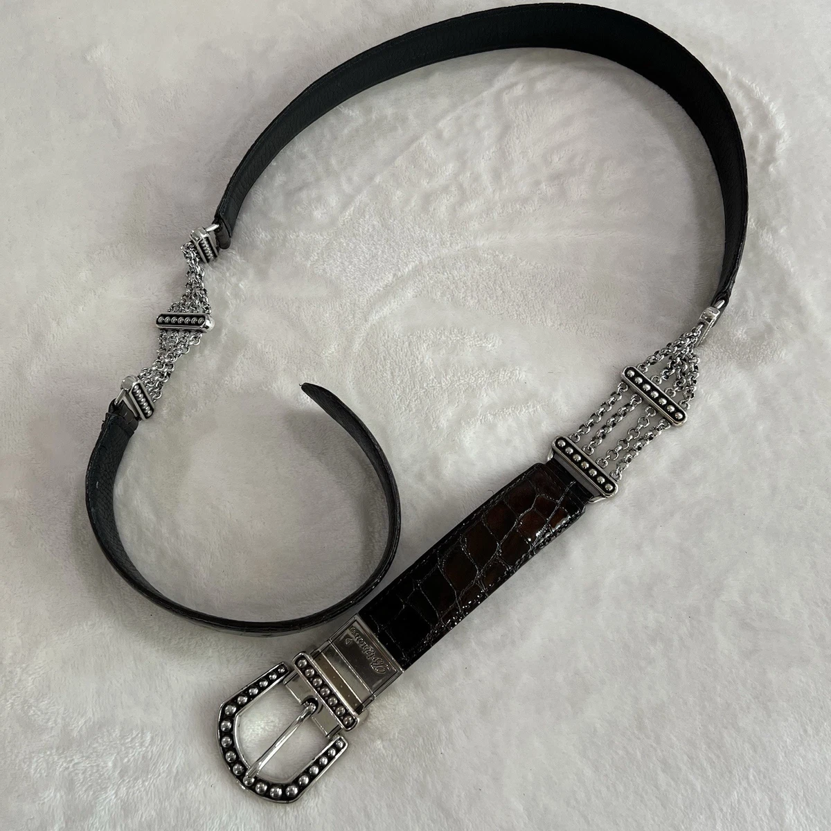 Brighton Chain Belt Brown Belts for Women for sale | eBay