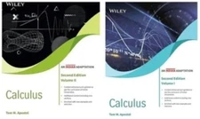Calculus, Vol. I + Calculus, Vol. II by TOM M. APOSTOL, 2nd International Ed.