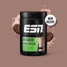 ESN Designer Vegan Protein - 900 g - Dark Cookies - 31.03.2027
