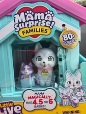 Little Live Pets Mama Surprise Families Husky Dog Family NEW!