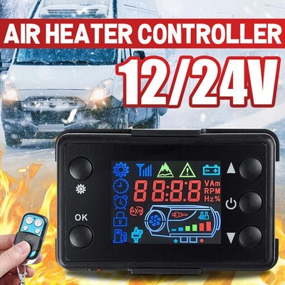 Auto Monitor Schalter LCD Standheizung Luftheizung mit Fernbedienung Universal