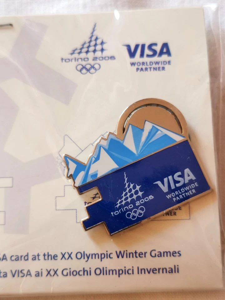 Torino 2006 Winter Olympic Games Rare Puzzle Official PINS VISA Sponsored N.O.S - Image 2 of 3