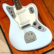 Fender FSR American Vintage '65 Jaguar 2013 Sonic Blue Offset Guitar w/ Case