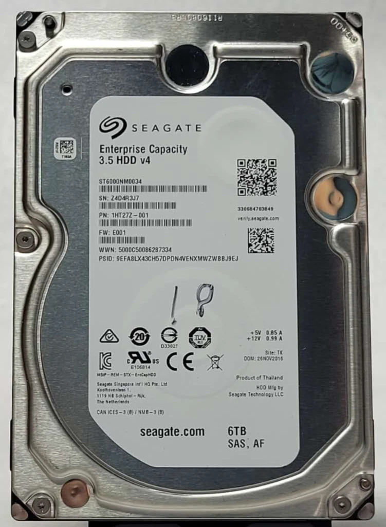 SAS Internal Hard Disk Drives 6 TB Storage Capacity for sale | eBay