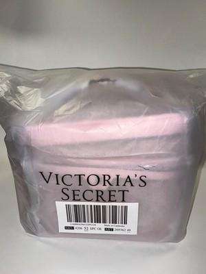 Victoria's Secret Valigetta Beauty 4 In 1: Organizza Trucchi E Profumi, Iconic Stripe Rosa, Taglia Unica