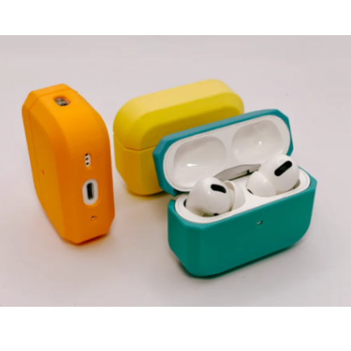AirPods Pro 2 Flat Edge Protective Case – 3D Printed Stylish Earbuds Cover