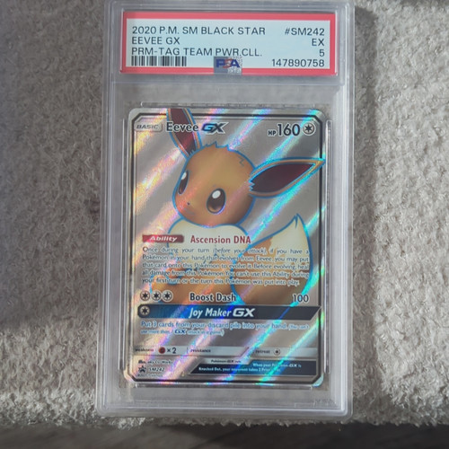 Eevee-GX graded PSA 5 for sale on eBay