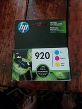 NEW Genuine HP 920XL Black 920 Tri-Color Ink Combo Pack - Exp Nov 2021