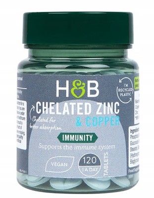 CHELATZINK + KUPFER / 120 Tabletten / Chelated Zinc with Copper