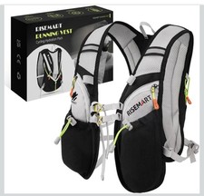 RISEMART Running Vest  for for Women and Men, 5l Capacity No Bladder Included