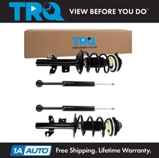 TRQ Front Complete Struts & Rear Shocks Fits 2014-2018 Jeep Cherokee