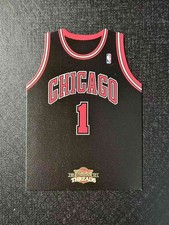 2010-11 Panini Derrick Rose Threads Jersey Card Black #6 Chicago Bulls