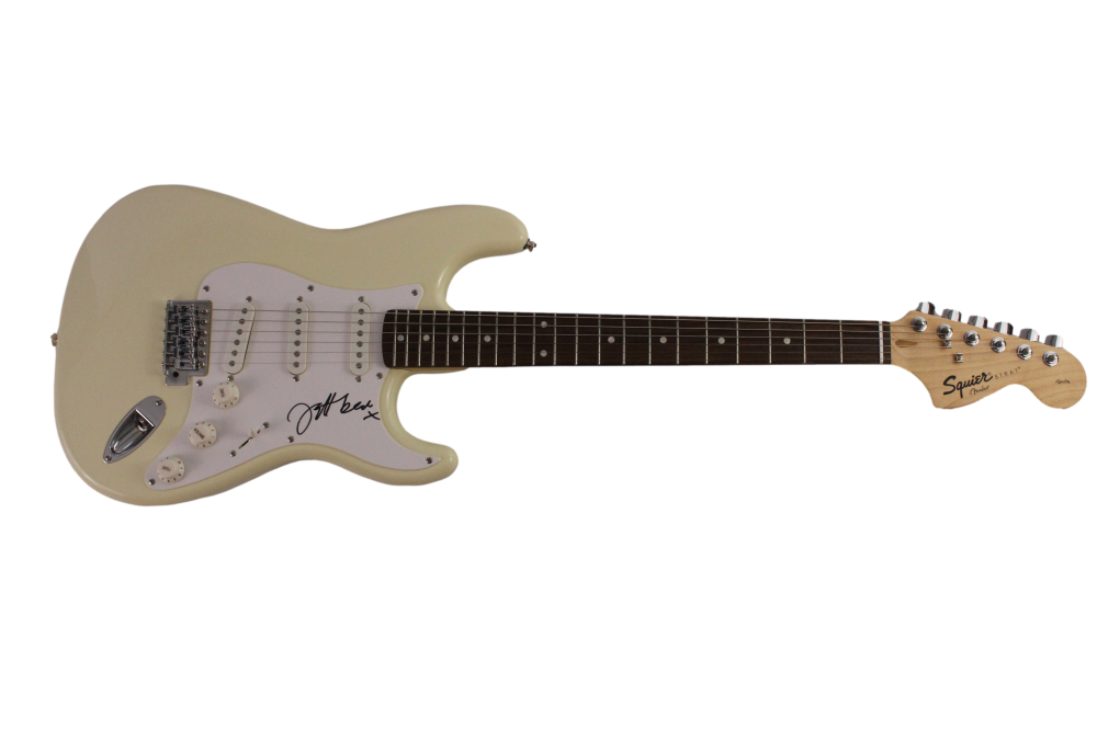 Jeff Beck Yardbirds期　直筆サイン 額装付き Jeff Beck Yardbirds期 直筆サイン 額装付き 2025年最新】JEFF