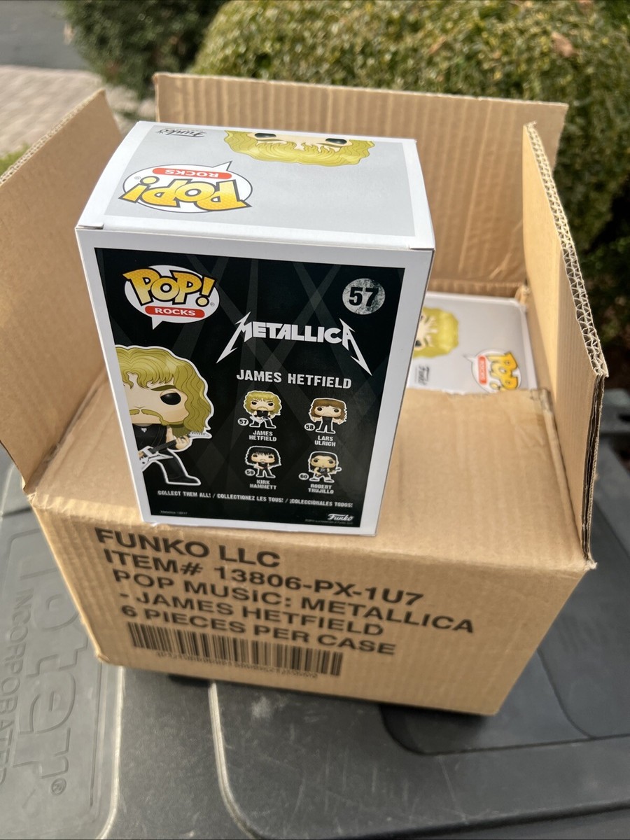 Funko Pop! Vinyl: James Hetfield #57 for sale online | eBay