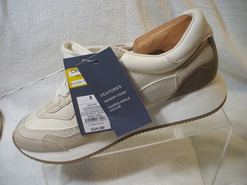Scarpe sneakers stringate Universal Thread donna TG 8 Courtney beige "nuove con etichette" - Foto 8 di 10