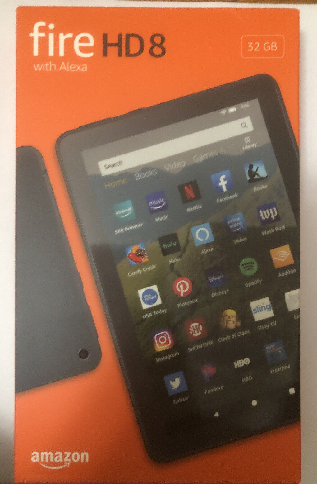 Amazon Fire HD 8 32gb Black With Special Offers