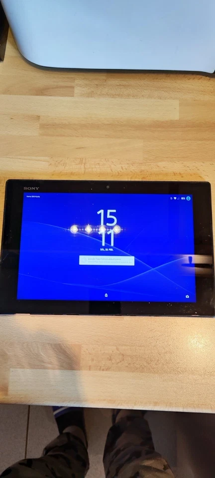 Sony Xperia Z SGP511 16GB.3GB- WLAN, 10,1 zoll - Schwarz Android 6.0.1 - Bild 2 von 4