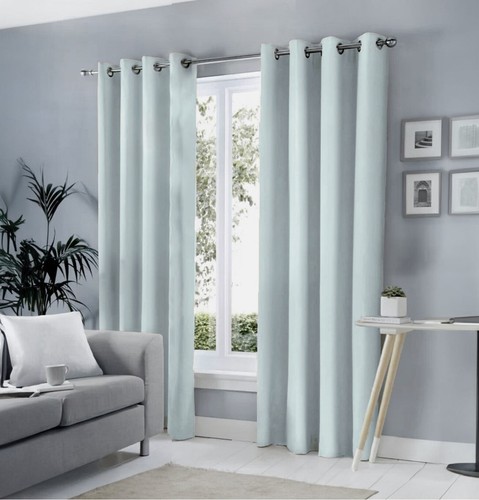 Tenda Arredo Oscurante Coprente con Anelli Pannello Unico 140x290 cm 8 anelli - Foto 6 di 25