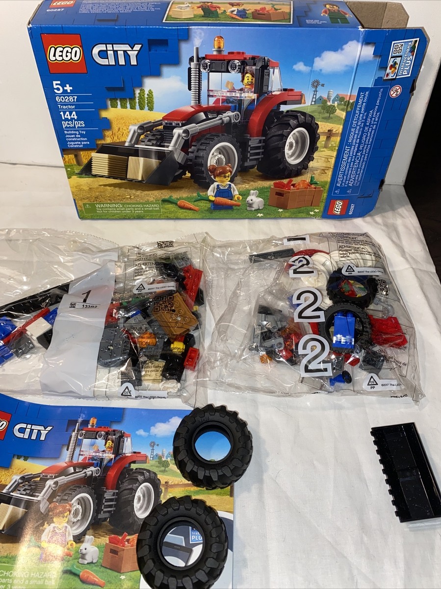 LEGO City 60287 Tractor Farm 144 Pieces New- Open Box - See
