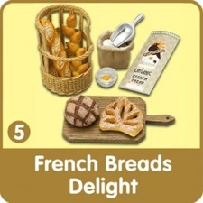 Re-Ment Bread & Butter #5 French Bread Delight New Sealed with Brochure