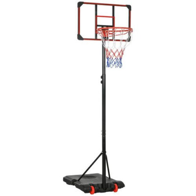 Verstellbarer Kinder Basketballkorb und Ständer mit Rollen 1,8-2m Sport Outdoor Indoor