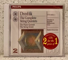 DVOŘÁK Complete String Quintets (2 discs) KOVACEVICH • Berlin Philharmonic Octet