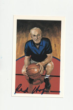 Red Holzman Autographed Post Card Ron Lewis Basketball HOF H526