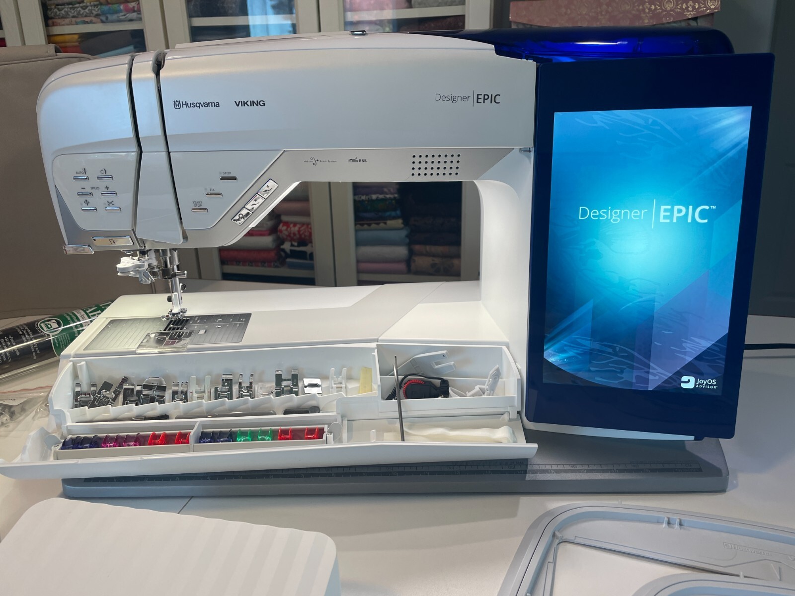 Husqvarna Viking Designer Epic Embroidery & Sewing Machine Great Gift free ship! eBay