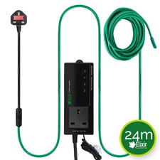 Soil Warming / Heating Cable 24m 200W + Thermostat Heated Bed Propagator