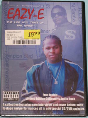Eazy-E Life dvd + cd N.W.A. Ice Cube Dr. Dre Easy NWA Bone Thugs Harmony Rap NEW