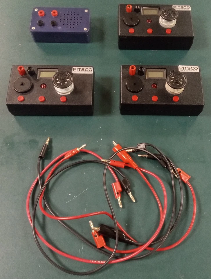 Pitsco Education Motor Units (3), Speaker, and Cables (6) STEM Learning - Image 2 of 4