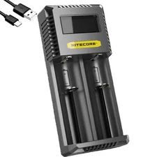 Nitecore Ci2 Dual Slot Universal Battery Charger with Fast Charge