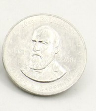 Vintage James Garfield Shell Game Token Mr. President 1968-1969 Franklin Mint