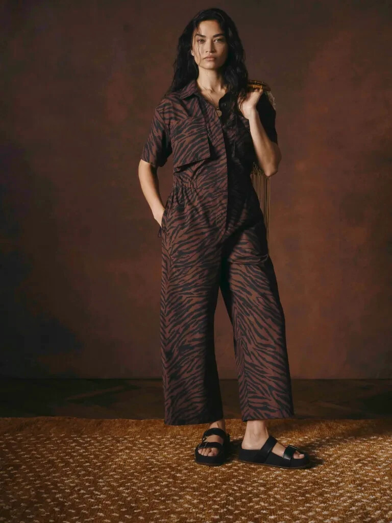 NEW BANANA REPUBLIC x The White Lotus Poplin Utility Jumpsuit SIZE XXL  #782838