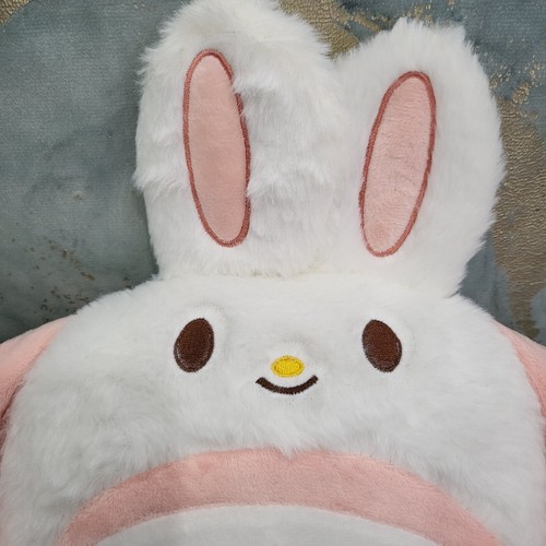 Sanrio My Melody Plush Car Pillow Headrest White & Pink - Picture 4 of 5